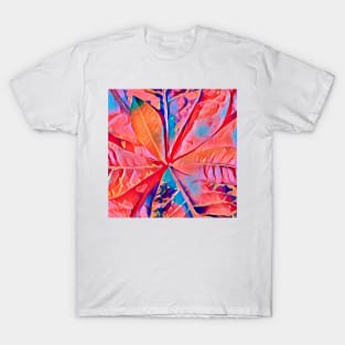 Rubber Plant Abstracted T-Shirt